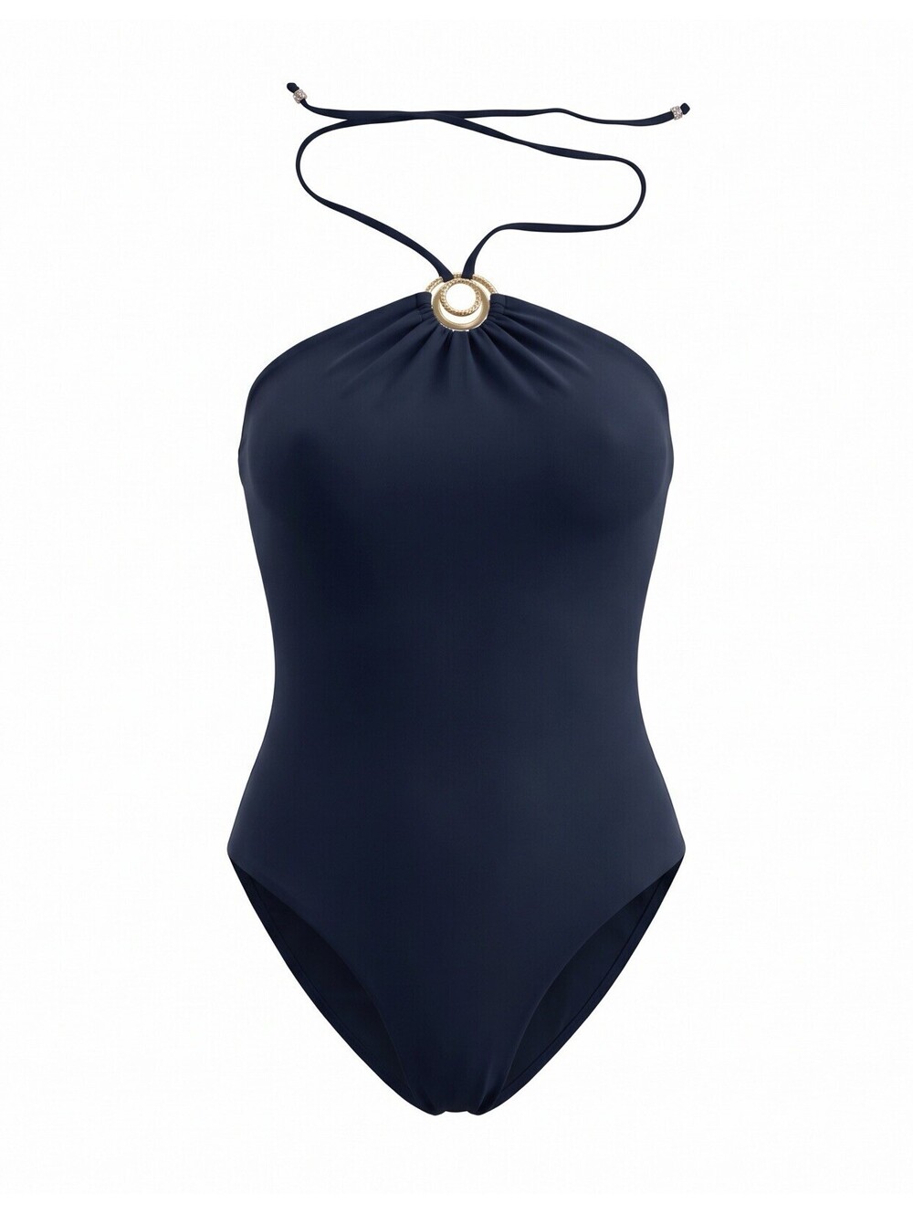 $142 Sunshine 79 Women's High Neck One Piece Swimsuit Black Size 4